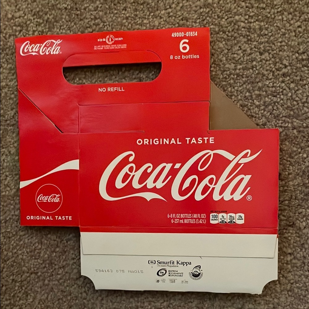 Coca-Cola Original Taste Red Carrier